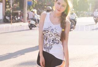 推女神 – 原图里的陈嘉瑶AYomiabe：体操服也能玩出新花样？