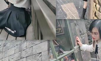 难以保持冷静，汐兔子的制服写真这也太能打了吧！