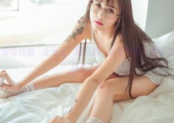 波萝社 – 柳侑绮的“无圣光”睡衣照，明明只是一条睡衣，却让人想多了…