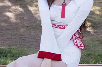 物恋传媒 – 菜菜的“学妹”美图，感觉像是在校园里溜达，想问这学妹有啥秘籍吗？