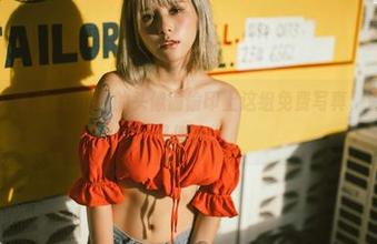 菠萝社 – 晓茜sunny的头像偷偷印上这组免费写真，清纯机灵又俏皮。