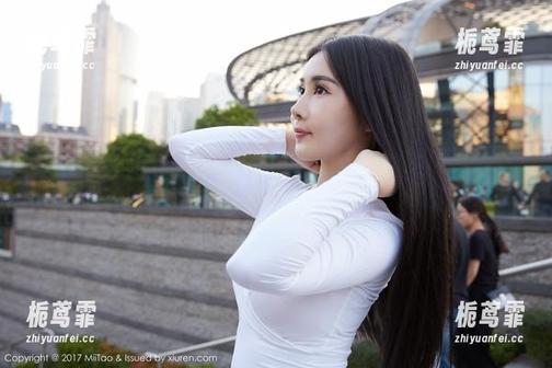 蜜桃社 - 每次看到沐子熙V的黑色美图，我的白色衬衫都开始抖擞了！